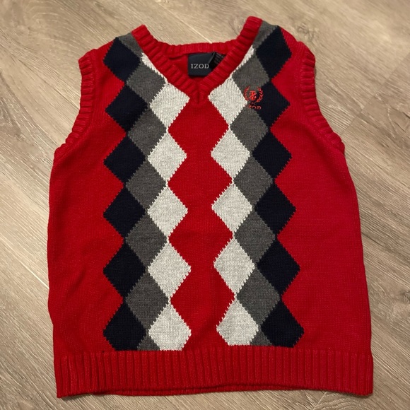 Boy’s Size 7 IZOD Sweater Vest - Picture 1 of 3